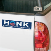 Honk als... Bumpersticker voor gezondheidszorg (Op Truck)