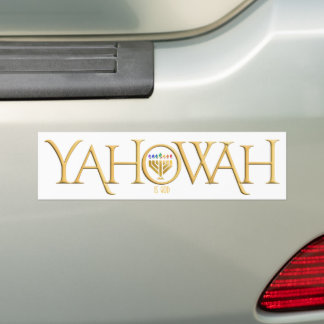 Honk (als u) Yada Yahowah Bumpersticker