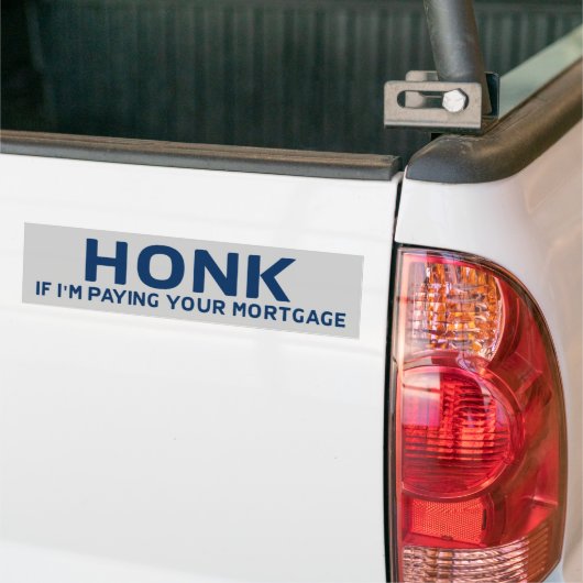 Honk Anti Obama BumperSticker (Op Truck)
