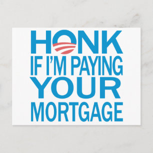 Honk AntiObama Briefkaart