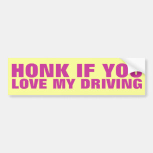 honk bumpersticker