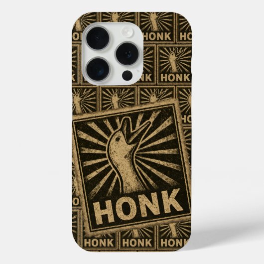 Honk Goose Funny Duck Chicken Meme Case-Mate iPhone Case (Achterkant)
