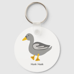 Honk. Honk. Goose Sleutelhanger