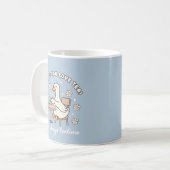 Honk If You Love Tea Cute Goose Mug (Devant gauche)
