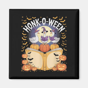 Honk-o-ween Goose Holiday Vibes voor plezier Hallo Magneet