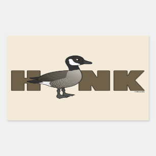 HONK RECHTHOEKIGE STICKER