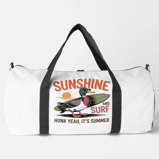 Honk Yeah, It's Summer" - Surfer Duck  Plunjezak (Voorkant)