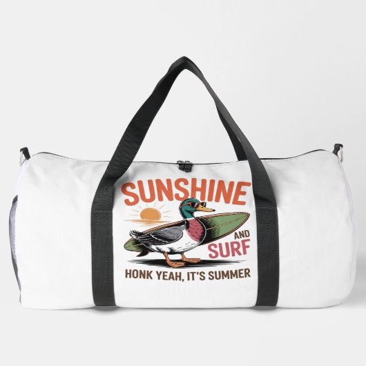 Honk Yeah, It's Summer" - Surfer Duck  Plunjezak (Achterkant)