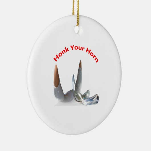 Honk Your Horn Céramique Décorations (Droite)