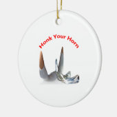 Honk Your Horn Céramique Décorations (Gauche)