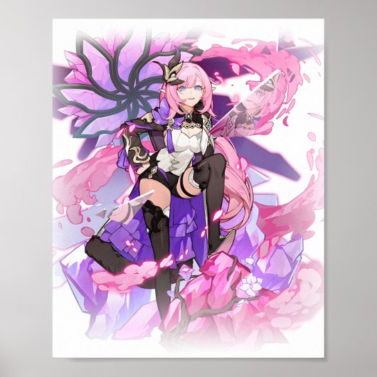 Honkai Impact 3e Elysia Poster (Voorkant)