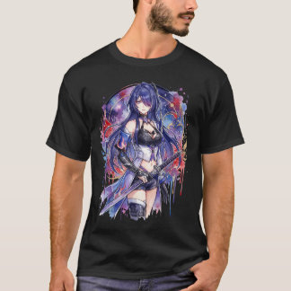 Honkai Star Rail Acheron Galaxy Ranger Mysterieus T-shirt