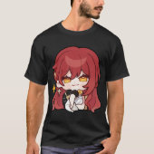 Honkai Star Rail Chibi Himeko T-shirt (Voorkant)