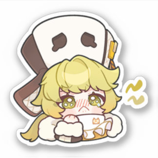 Honkai Star Rail Chibi Hook Sticker