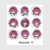 Honkai Star Rail: HSR Kafka Stickers (Vel)