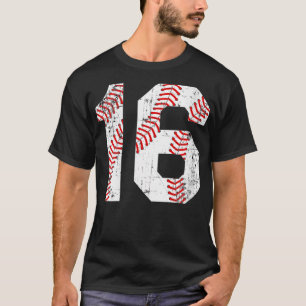  honkbal 16 Jersey T-shirt