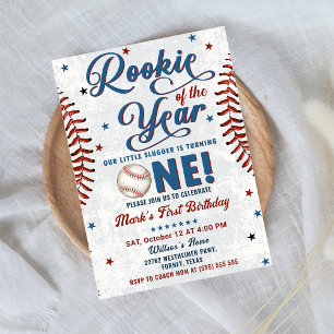 honkbal 1e verjaardag kaart