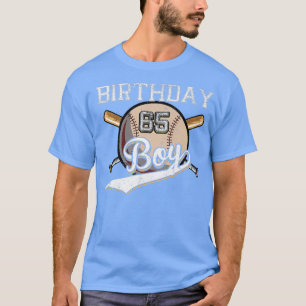Honkbal 65e verjaardagsfeestje 65 jaar oud honkbal t-shirt