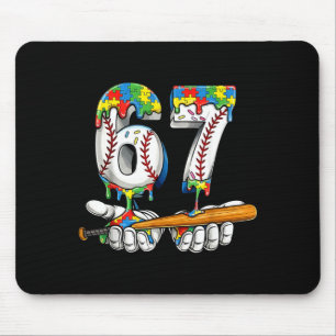 Honkbal 67 puzzel druppel zes zeven meme jongens a muismat