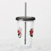 Honkbal Acryl Drinkbeker (Rechts)