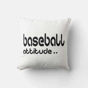 Honkbal Attitude Kussen
