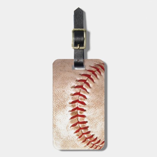 Honkbal Bagagelabel (Voorkant verticaal)