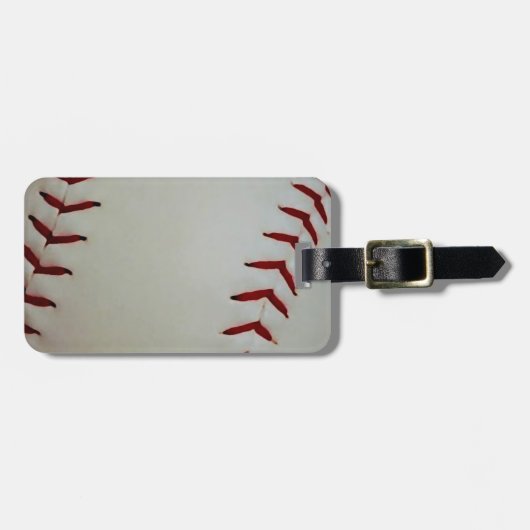 Honkbal Bagagelabel (Voorkant horizontaal)