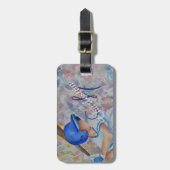 Honkbal Bagagelabel (Voorkant verticaal)