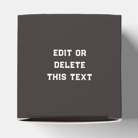 Honkbal Bedankdoosjes (Bovenkant)