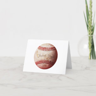 Honkbal Bedankt Opmerking Kaarten Sport Kaarten