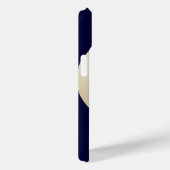 Honkbal, Blauw, Naam Case-Mate iPhone Case (Achterkant / Rechts)