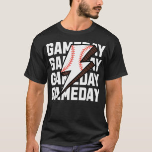 Honkbal Bliksem T-shirt