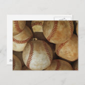 Honkbal Briefkaart (Voorkant / Achterkant)