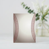 Honkbal Briefkaart (Staand voorkant)