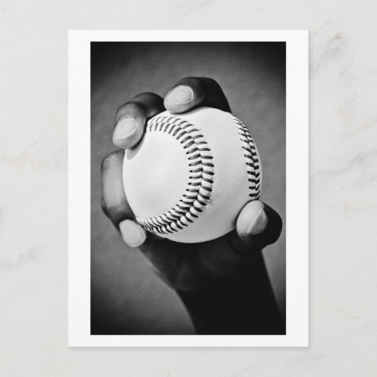honkbal briefkaart (Voorkant)