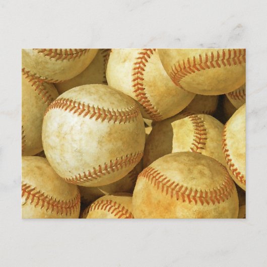 Honkbal Briefkaart (Voorkant)