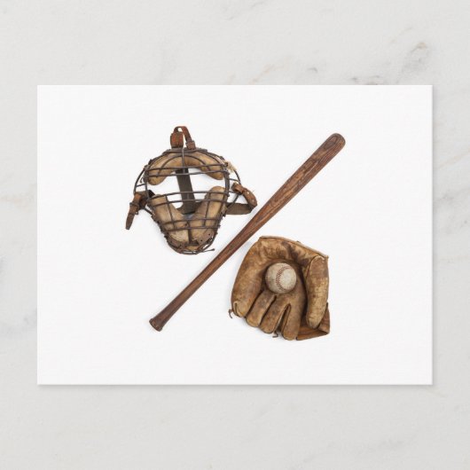 honkbal briefkaart (Voorkant)