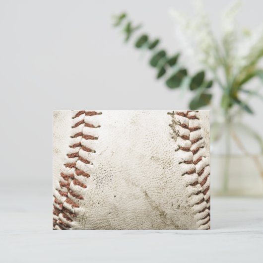 Honkbal Briefkaart (Staand voorkant)