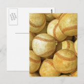 Honkbal Briefkaart (Voorkant / Achterkant)