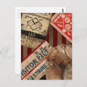  honkbal briefkaart (Voorkant / Achterkant)