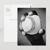 honkbal briefkaart (Voorkant / Achterkant)