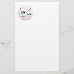 honkbal briefpapier