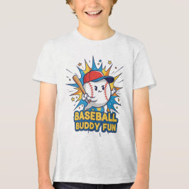 Honkbal Buddy Fun Tri-Blend Shirt