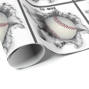 Honkbal cadeau cadeaupapier