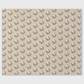 Honkbal Cadeaupapier (Vlak)