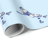 honkbal cadeaupapier (Rol Hoek)