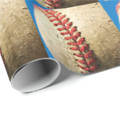 Honkbal Cadeaupapier (Rol Hoek)