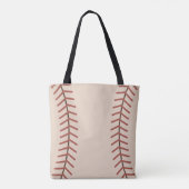 honkbal Canvas tas (Achterkant)