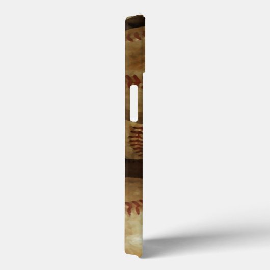 Honkbal Case-Mate iPhone Case (Achterkant / Rechts)