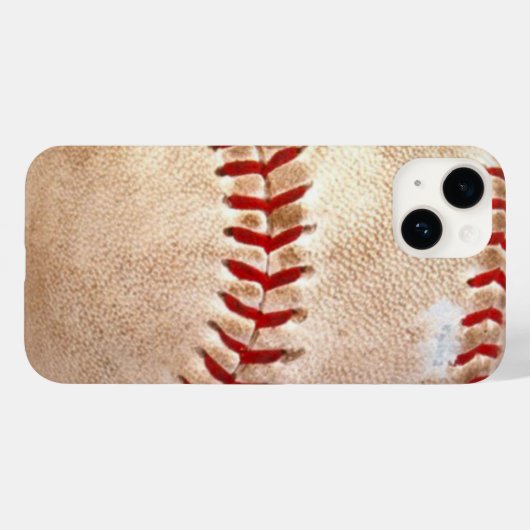 Honkbal Case-Mate iPhone Case (Achterkant (horizontaal))